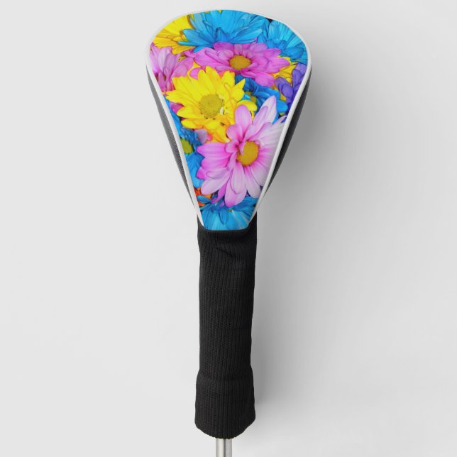Couvre-club De Golf Mélange Fleur Bright Daisy (Devant)
