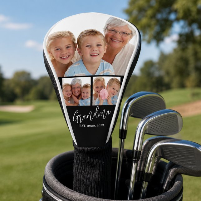 Couvre-club De Golf Mémé a établi un script amusant moderne 3 Photo (Créateur téléchargé)