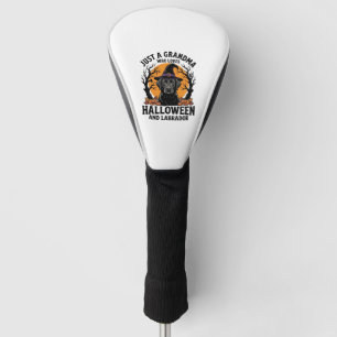 Couvre-club De Golf Mémé Halloween Labrador Drôle Vintage_1