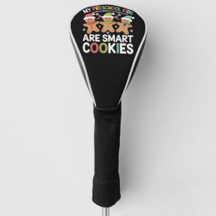 Couvre-club De Golf Mes enfants de maternelle sont des biscuits intell