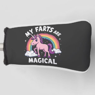 Couvre-club De Golf Mes Farts sont Magique Funny Unicorn Arc-en-ciel
