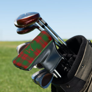 Couvre-club De Golf Middleton Tartan Monogrammé