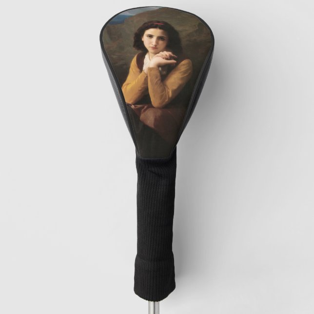 Couvre-club De Golf Mignon Innocence d'une adolescente, Bouguereau (Devant)