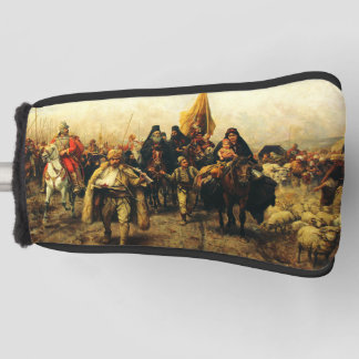 Couvre-club De Golf Migration of the Serbs by Paja Jovanovic Fine Art