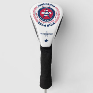 Couvre-club De Golf Minnesota State Circle Custom Golf Head Cover