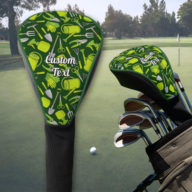 Couvre-club De Golf Modèle d'icônes de jardinage (Créateur téléchargé)