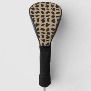 Couvre-club De Golf Moderne élégant Motif Leopard tendance