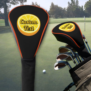 Couvre-club De Golf Moitié orange