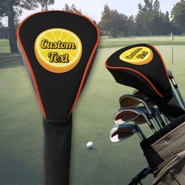 Couvre-club De Golf Moitié orange (Créateur téléchargé)