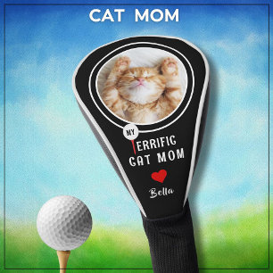 Couvre-club De Golf Mon merveilleux chat maman personnalisé Golfeur ph