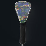 Couvre-club De Golf Monet Water Lilies Chef-d'oeuvre Peinture<br><div class="desc">Monet Water Lilies - Ce tableau Monet classique a été peint par Claude Monet en 1916. Il fait partie de sa célèbre collection de nénuphars où il peint dans son jardin à Giverney,  France. Un tableau de chef-d'oeuvre.</div>