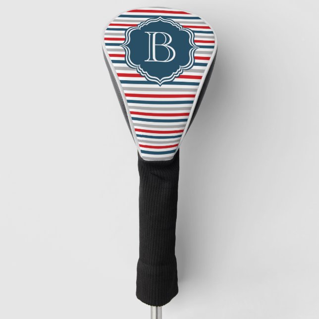 Couvre-club De Golf Monogram design (Devant)