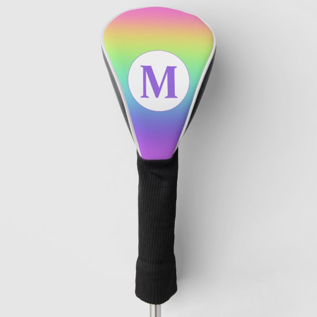 Couvre-club De Golf Monogram Rainbow (Devant)