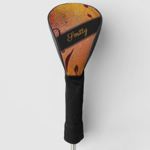 Couvre-club De Golf Monogramme à mâcher de cuivre