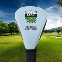 Monogramme de crête du club de golf personnalisé