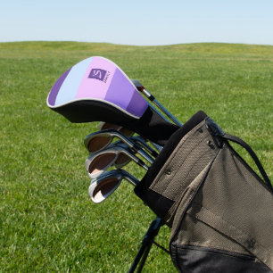 Couvre-club De Golf Monogramme de la palette de couleurs de Gentlemen 