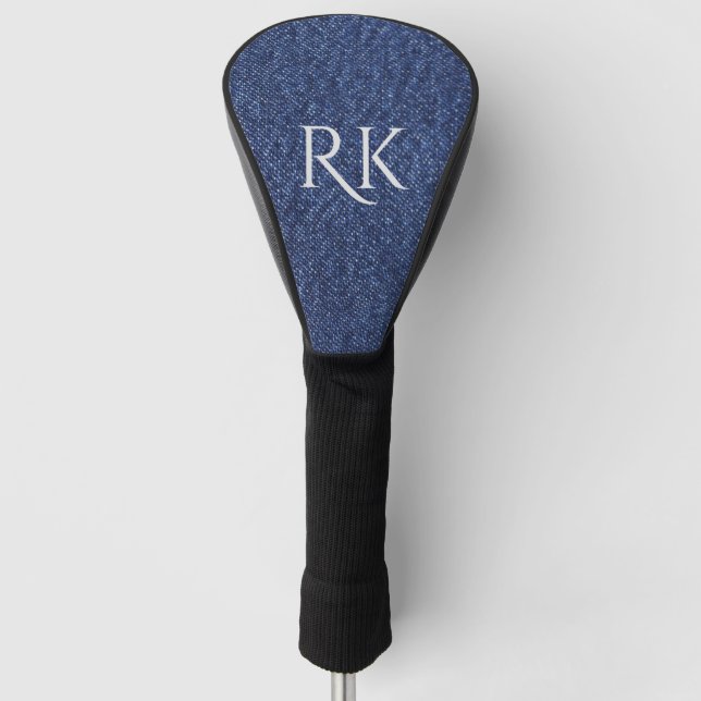 Couvre-club De Golf Monogramme Denim Look (Devant)