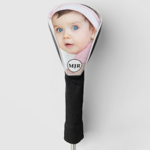 Couvre-club De Golf Monogramme fait sur commande de la photo