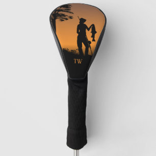 Couvre-club De Golf Monogramme Femme pêcheuse