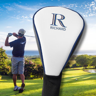 Couvre-club De Golf Monogramme personnalisé à trois couches avec préno