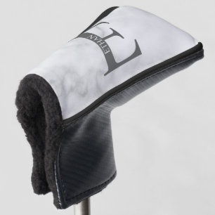 Couvre-club De Golf Monogramme personnalisé et nom couverture de tête