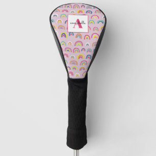 Couvre-club De Golf Monogramme Première couverture de tête de golf ros