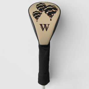 Couvre-club De Golf Monogramme Rustique à air chaud