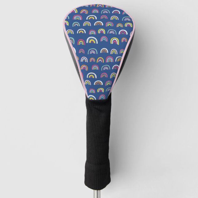 Couvre-club De Golf Motif arc-en-ciel (Devant)