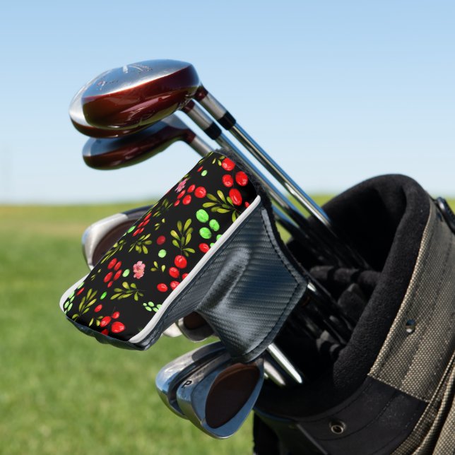 Couvre-club De Golf Motif Baies (In Situ)