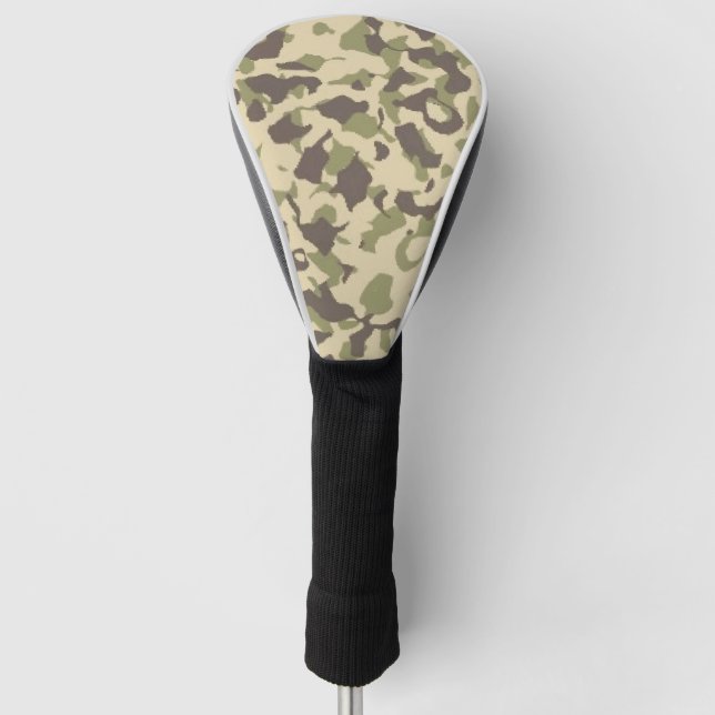 Couvre-club De Golf Motif Camo (Devant)
