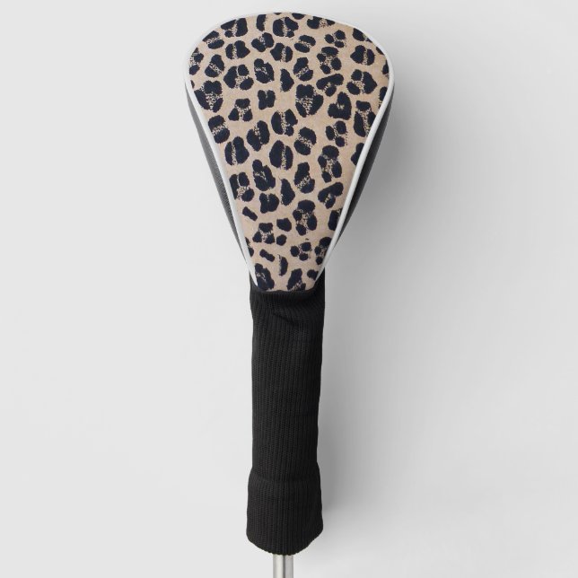 Couvre-club De Golf Motif Cool Leopard (Devant)
