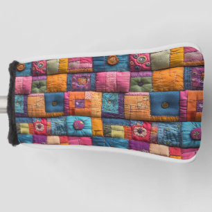 Couvre-club De Golf Motif de Courtepoint Patchwork Fantaisiste : Dessi
