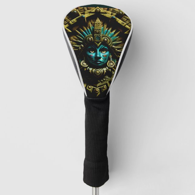 Couvre-club De Golf Motif de design Aztec deux (Devant)
