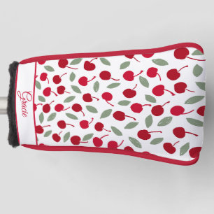 Couvre-club De Golf Motif de fruits de cerise de Preppy