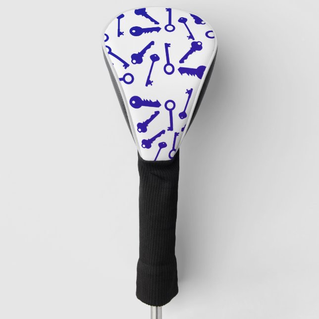 Couvre-club De Golf Motif de touches différentes (Devant)