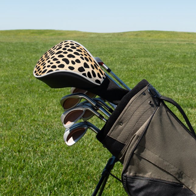 Couvre-club De Golf Motif d'impression Cheetah (In Situ)