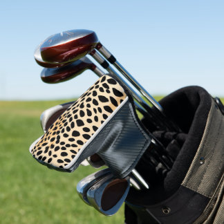 Couvre-club De Golf Motif d'impression Cheetah