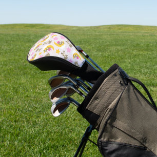 Couvre-club De Golf Motif D'Ours, Nounours, Mignons Ours, Étoiles