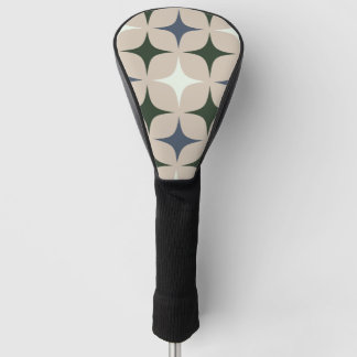 Couvre-club De Golf Motif en étoile de désert Fairway beige olive vert