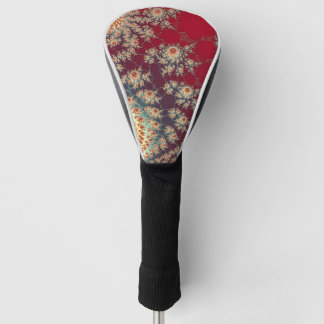 Couvre-club De Golf Motif floral en spirale