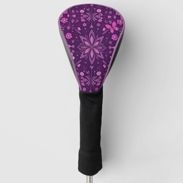 Couvre-club De Golf Motif Flower Bloom Fairycore (Devant)