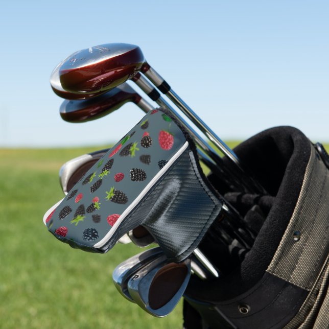 Couvre-club De Golf Motif framboise 2 (In Situ)
