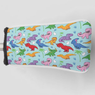 Couvre-club De Golf Motif mignon de dinosaure