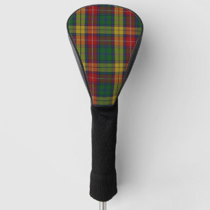 Couvre-club De Golf Motif Plaid Buchanan Clan Tartan