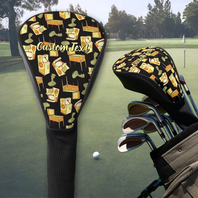 Couvre-club De Golf Motif Retro Games (Créateur téléchargé)