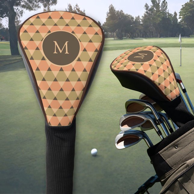 Couvre-club De Golf Motif triangles (Créateur téléchargé)