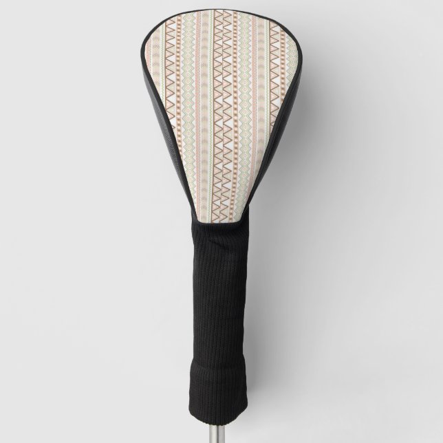 Couvre-club De Golf Motif tribal (Devant)