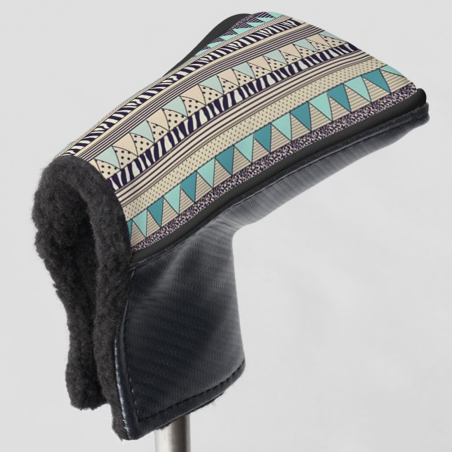 Couvre-club De Golf Motif tribal (Devant 3/4)