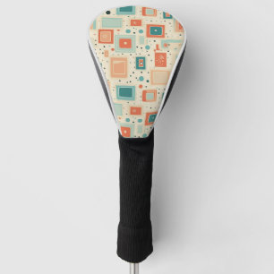 Couvre-club De Golf Motif vintage pour le bloc-notes (2)