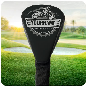 Couvre-club De Golf Motocross personnalisée Rider Dirt Bike Hill Racin